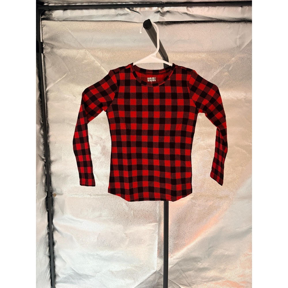 GAP Kids Red/Black Plaid Long Sleeve Shirt Sz 5T 0017